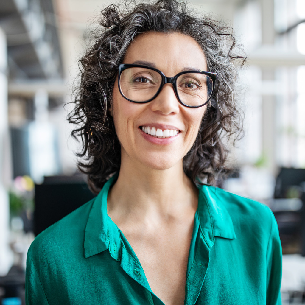 Real Estate Women Agent Smiling