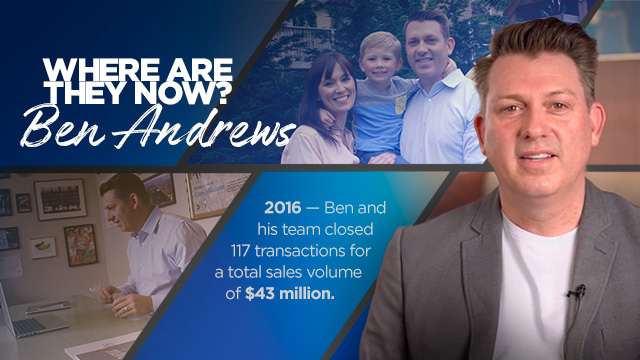 Learn how Ben Andrews signed up for Peak Producers training and now his team closes over 100 transactions. Watch Ben's inspiring story here.
