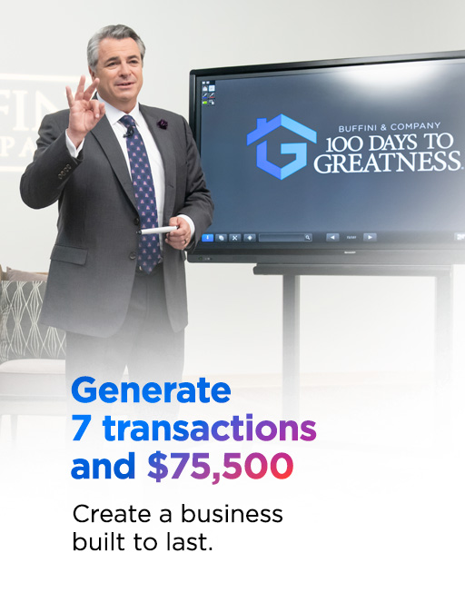 100 Days to Greatness - Generate 7 Transactions and $75,500