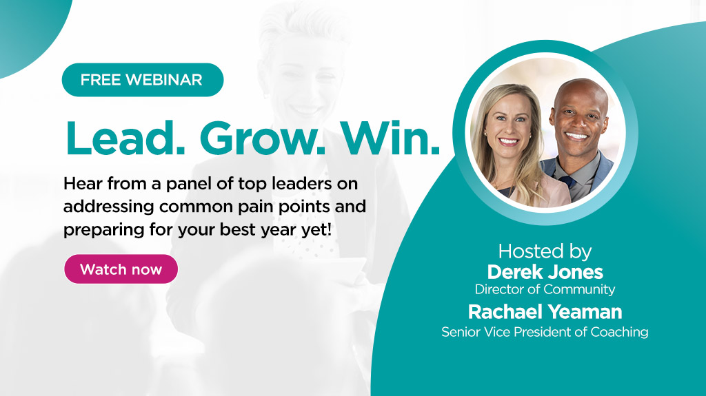 Free Webinar: Lead. Grow. Win. | Hear from a panel of top leaders on addressing pain points and preparing for your best year yet! | Watch now | Buffini & Company