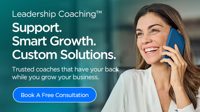 Leadership Coaching™ | Support. Smart Growth. Custom Solutions. | Trusted coaches that have your back while you grow your business. | Book a Free Consultation | Buffini & Company